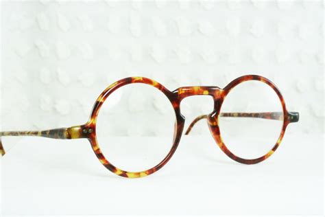 30s glasses 1930 s round eyeglass tortoise round by diaeyewear