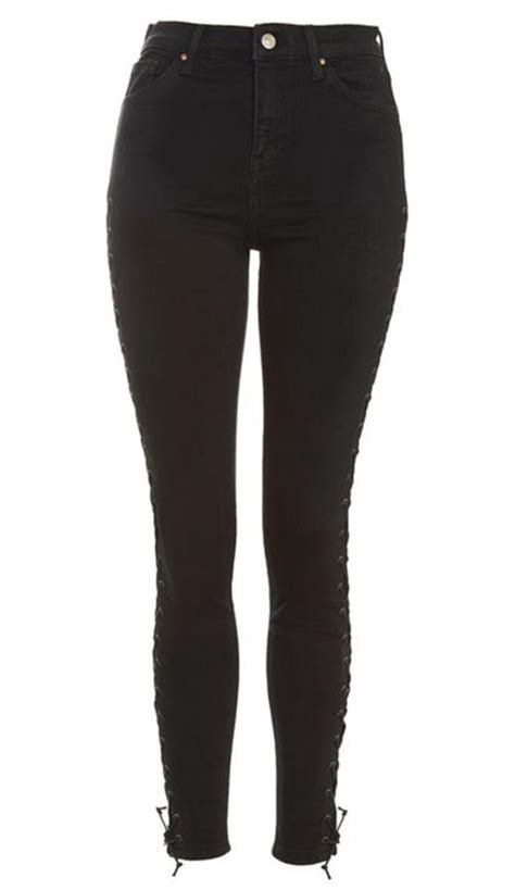 topshop is selling lookalikes of khloe kardashian s good american lace up jeans for £126 cheaper