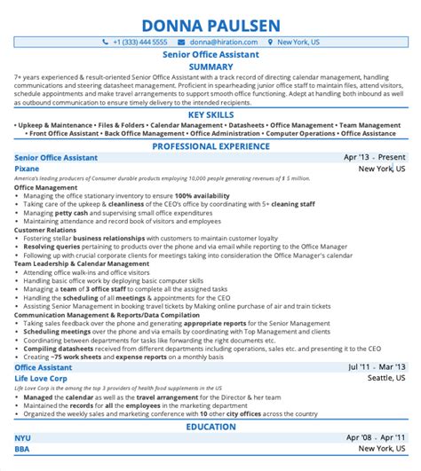 virtual assistant resume   complete guide   examples