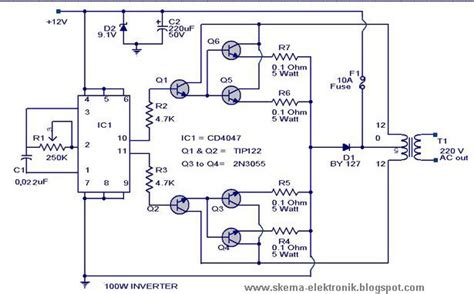 inverter circuit diagram