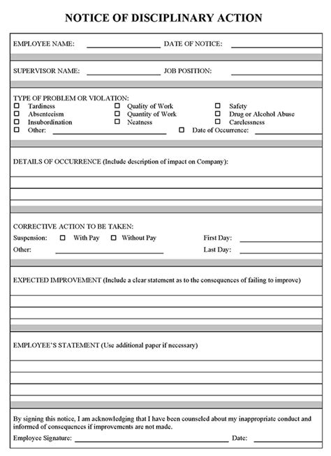 employee write  forms format types guide  tips
