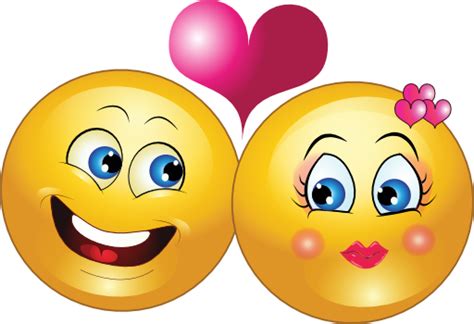 Lovely Couple Smiley Emoticon Clipart Emoticon Clipart