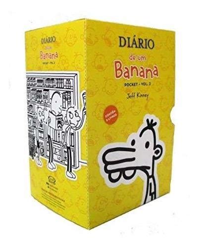 Box Diário De Um Banana Pocket Contém 5 Livros Vol 2 Mercado Livre