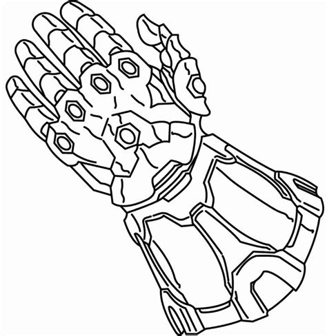 infinity gauntlet coloring page  images avengers coloring