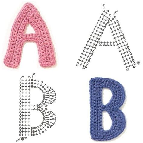 crochet alphabet chart diagram    crochet kingdom