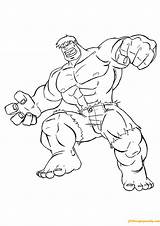 Hulk Pages Thanos Genius Scientist Avengers Color Coloring Coloringpagesonly Superhero sketch template