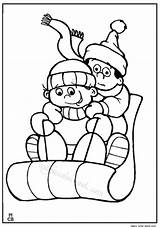 Coloring Snow Sledding Clothes Winter Comments Getdrawings Drawing Coloringhome sketch template