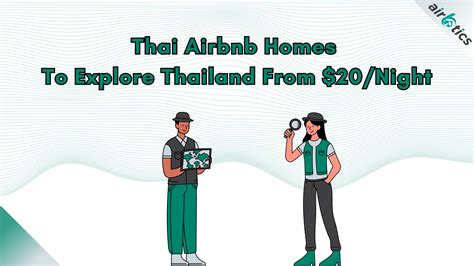 thai airbnb homes  explore thailand  night airbtics airbnb analytics