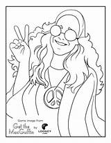 Coloring Hippie Macguffin Pages Labs Looney sketch template