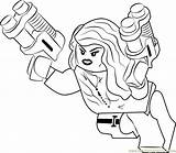 Widow Lego Coloring Pages Printable Coloringpages101 sketch template