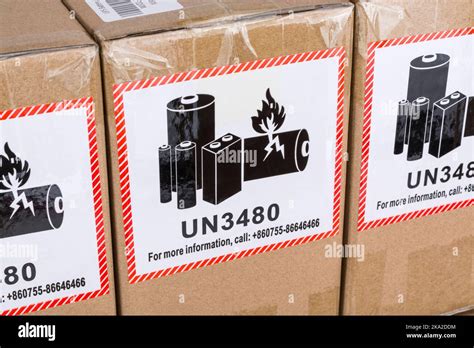 lithium ion battery shipping warning label  lithium fire