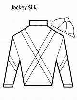 Coloring Jockey Silks Pages Derby Kids Kentucky Silk Melbourne Cup Printable Own Racing Pattern Horse Template Craft Color Google Horses sketch template