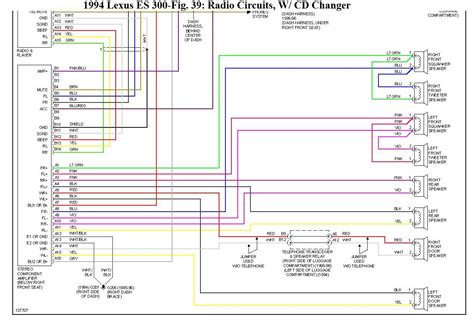 lexus es stereo wiring diagram wiring diagram