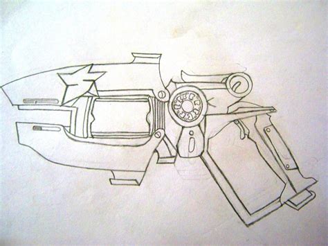 slugterra blaster drawing  drawing   cut