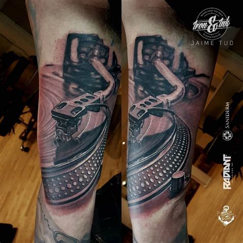 image result  record player tattoo dj tattoo hip hop tattoo sick