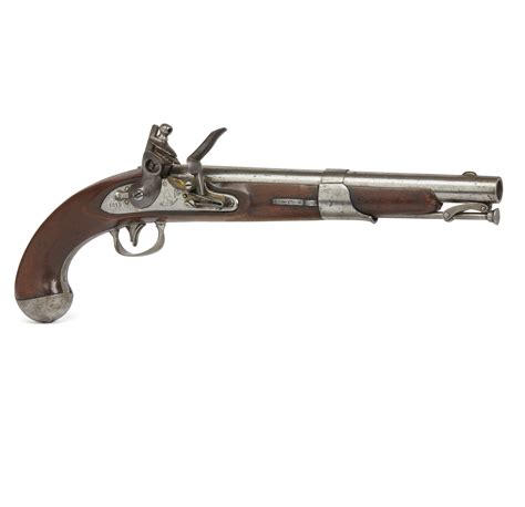 north model  single shot martial flintlock pistol witherells auction house