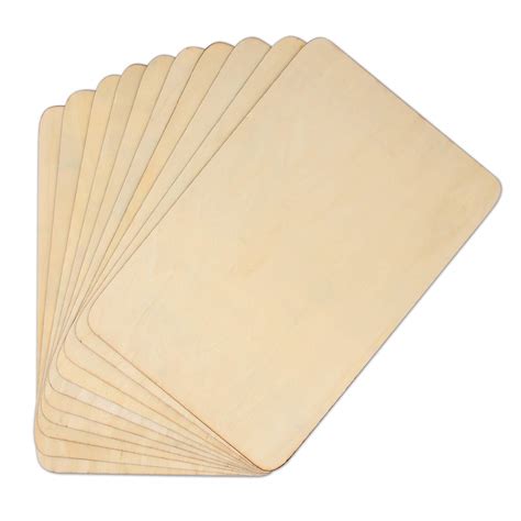 buy  pack wood sheets premium natural unfinished wood board thin