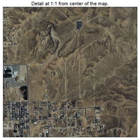 aerial photography map  moapa valley nv nevada