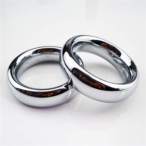 45mm 200g Stainless Steel Penis Ring Scrotum Stretcher Cock Ring Ball