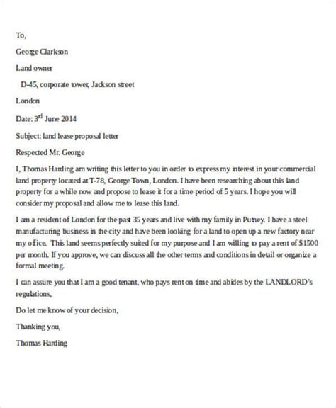 mercial lease offer letter bangmuin image josh
