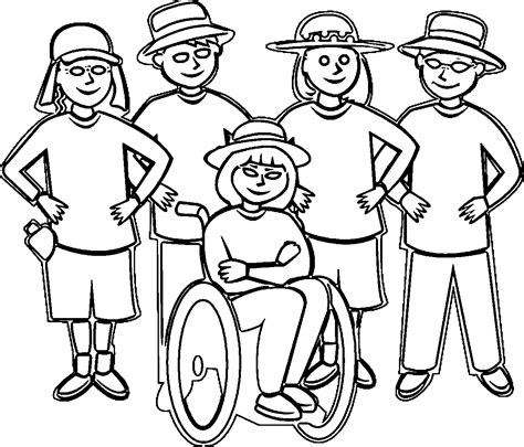 sun squad friends group coloring page wecoloringpagecom