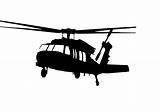 Hawk Uh Blackhawk Helicopters Clipground Hubschrauber Sikorsky Stickers Militar sketch template