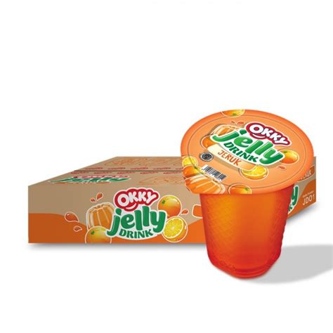 okky jelly drink jeruk  ml karton kapal api store official