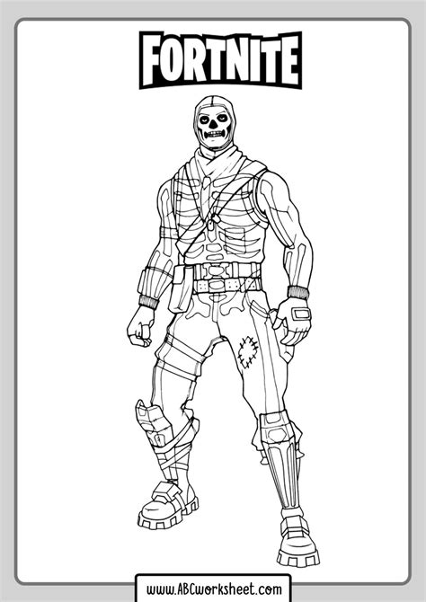 fortnite skins coloring pages cool