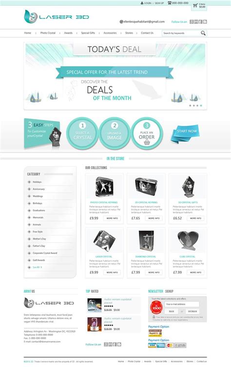 ecommerce template design  behance ecommerce template template