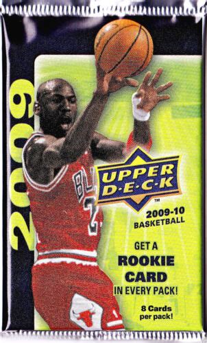 2009 10 Upper Deck Basketball Card Pack 1 Rookie Per Pack Poss Curry
