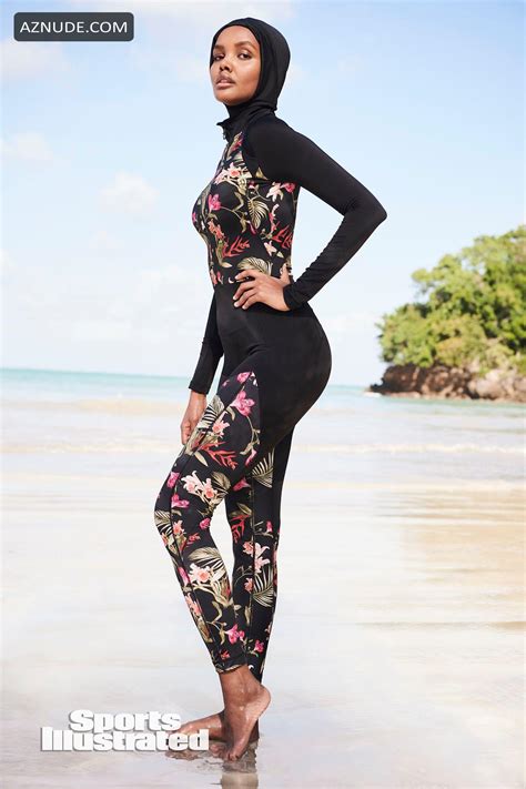 halima aden sexy in dominican republic for sports illustrated swimsuit