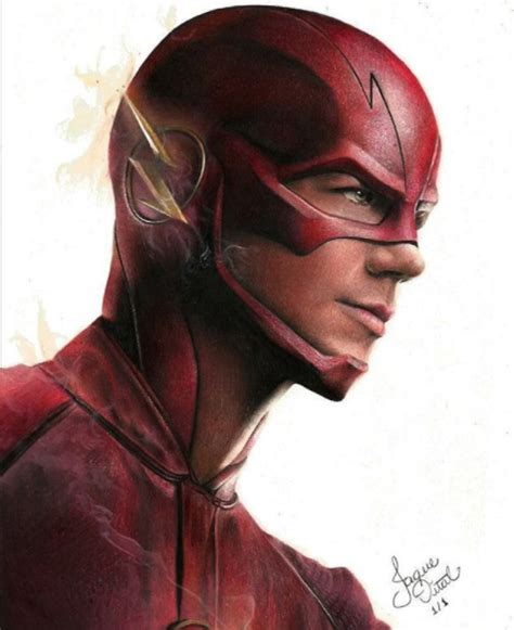 Flash Drawing Barry Allen — Steemit