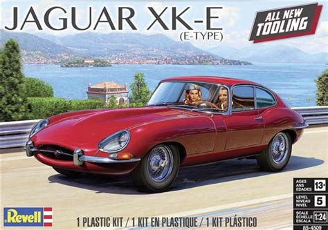 Gallery Pictures Revell Monogram Jaguar Xk E E Type Coupe Plastic