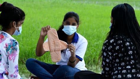 Girls In Rural Nepal Are Making Their Own Reusable Sanitary Napkins To