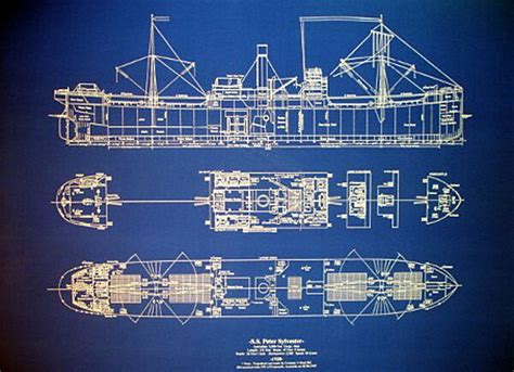 ship blueprints collection  ebay