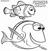 Dory Finding Nemo sketch template
