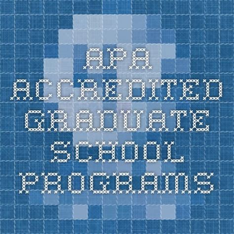 accredited programs school psychology school programs graduate