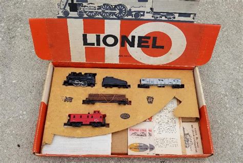 Lionel 1963 Ho Train Set 14133 In Original Box With Steam Etsy Free