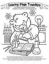 Coloring Science Pages Kids School Lab Chemistry Scientific Drawing Method Middle Microscope Photosynthesis Sheet Sheets Worksheet Tools Getdrawings Physical Bear sketch template