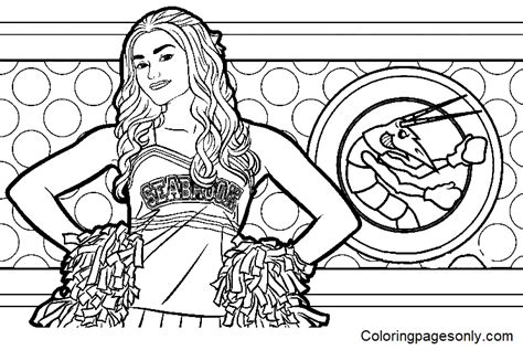 disney zombies coloring page  printable coloring pages