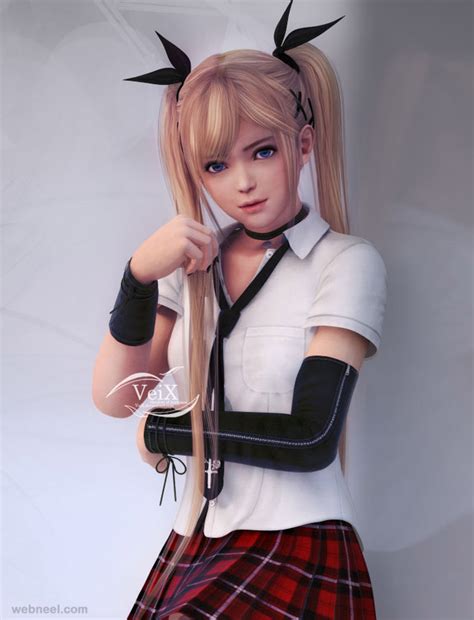 daily inspiration 3d anime character webneel
