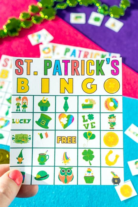 printable st patrick  day bingo cards realsimple