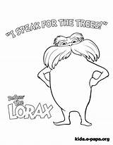 Lorax Sheets sketch template