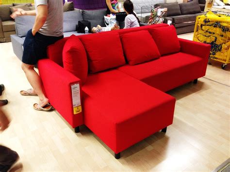 collection  red sofa beds ikea