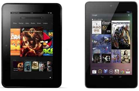 Comparativa Kindle Fire Hd 7 Vs Nexus 7 Tabletzona
