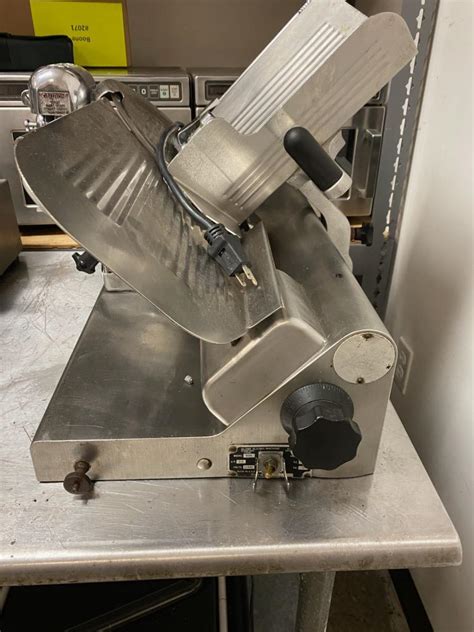 globe automatic meat slicer  rm restaurant supplies