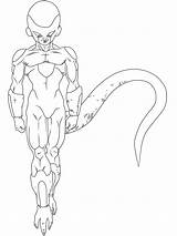 Frieza Lineart Zed Creations Webstockreview sketch template