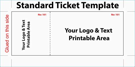 printable excel raffle ticket template resume examples gambaran