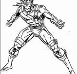 Coloring Cyclops Pages Magneto Nightcrawler Men Xmen Getcolorings Color Printable sketch template