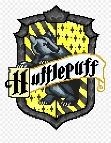 Library Of Hufflepuff Crest  Stock Png Files Clipart